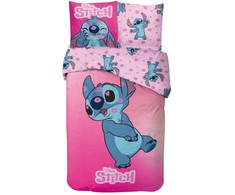 Disney Lilo ir Stitch patalynės užvalkalas „Rose Kiss“ 140–200 cm, 65 x 65 cm