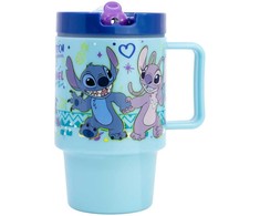 STOR Disney Lilo ir Stitch piešimo puodelis su šiaudeliu, 530 ml