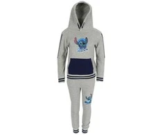 Disney Lilo ir Stitch pilkas vaikiškas sportinis kostiumas bėgiojimui 2-8 metų / 92-128 cm