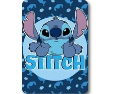Disney Lilo ir Stitch plunksnų vilnos antklodė 100x140cm