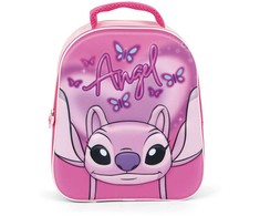 Disney Lilo ir Stitch Rožinė Angel 3D kuprinė, krepšys 32 cm
