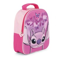Disney Lilo ir Stitch Rožinė Angel 3D kuprinė, krepšys 32 cm