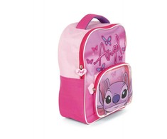 Disney Lilo ir Stitch rožinio angelo kuprinė, krepšys 30 cm