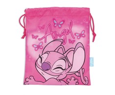 Disney Lilo ir Stitch rožinis angeliukas pietų krepšys 26,5 cm