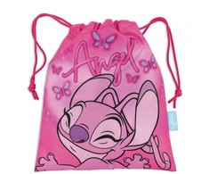 Disney Lilo ir Stitch rožinis angeliukas pietų krepšys 26,5 cm