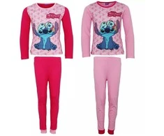 Disney Lilo ir Stitch Scrump vaikiška ilga pižama 3-8 metų vaikams