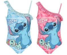Disney Lilo ir Stitch Scrump vaikiškas maudymosi kostiumėlis, plaukimui, 3-8 metai