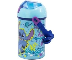 Disney Lilo ir Stitch šokių vandens buteliukas, sportinis buteliukas 450 ml