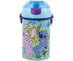 Disney Lilo ir Stitch šokių vandens buteliukas, sportinis buteliukas 450 ml