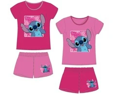 Disney Lilo ir Stitch staigmena vaikiška trumpa pižama 3-8 metų vaikams