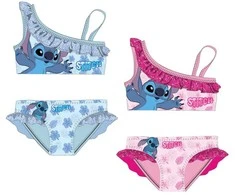 Disney Lilo ir Stitch Tropiniai vaikiški maudymosi kostiumėliai, bikini 3-8 metų vaikams