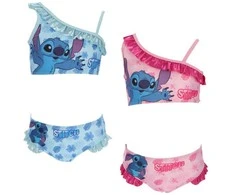 Disney Lilo ir Stitch Tropiniai vaikiški maudymosi kostiumėliai, bikini 3-8 metų vaikams