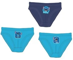 „Disney“ Lilo ir Stitch vaikiški apatiniai, 3 vnt. pakuotėje