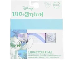 Disney Lilo ir Stitch vaikiški apatiniai, kelnaitės (3 vnt./pakuotė)