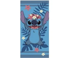 Disney Lilo ir Stitch vainiko vonios rankšluostis, paplūdimio rankšluostis 70x140cm (greitai džiūstantis)