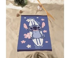 Disney Lilo ir Stitch vandenyno vonios rankšluostis, paplūdimio rankšluostis 70x140cm (greitai džiūstantis)
