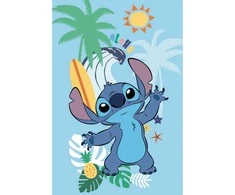 Disney Lilo ir Stitch vasarinė vilnonė antklodė 100x150cm