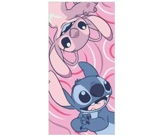 Disney Lilo ir Stitch vonios rankšluostis, paplūdimio rankšluostis 70x140cm (greitai džiūstantis)