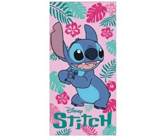 Disney Lilo ir Stitch vonios rankšluostis, paplūdimio rankšluostis 70x140cm (greitai džiūstantis)