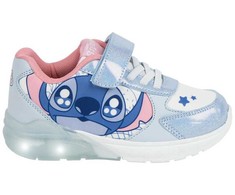 Disney Lilo ir Stitch Žaislinis batas su LED blyksinčiu, šviečiančiu LED žibintuvėliu, 26 cm
