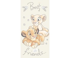 Disney Liūtas karalius Simba ir Nala vonios rankšluostis, paplūdimio rankšluostis 70*140cm