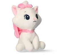 CERDÁ Disney Marie balta 3D pliušinė figūrėlė su pakaba, krepšio dekoracija 13 cm