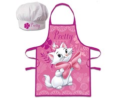 Disney Marie Gražioji Katytė Vaikiška Prijuostė Dviejų Dalių Komplektas