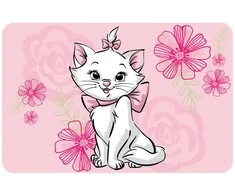 Disney Marie rožinės gėlės padėkliukas 43x28 cm