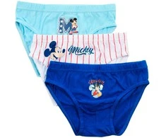 „Disney Mickey All-Stars“ vaikiški apatiniai, 3 dalių pakuotė, 5–6 metų / 110–116 cm dydis