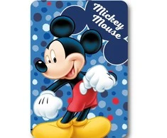 Disney Mickey Dots polarinės vilnos antklodė 100x140cm
