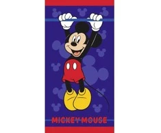 Disney Mickey Force vonios rankšluostis, paplūdimio rankšluostis 70x140cm (greitai džiūstantis)