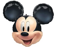 Usorteret Mickey Mouse folieballon, 63 x 55 cm