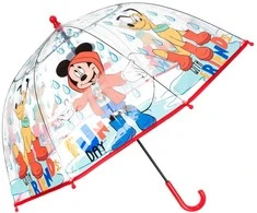 „Disney Mickey Fun Day“ vaikiškas permatomas skėtis √ò72 cm