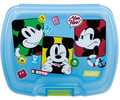 Disney Mickey Fun-Tastic Premium plastikinė sumuštinių dėžutė