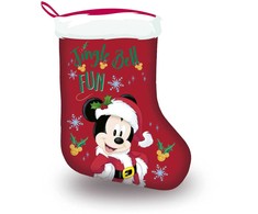 Kalėdinė Kojinė Mickey Mouse Happy smiles 42 cm Poliesteris