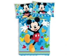 „Disney Mickey Joyful“ vaikiška patalynės komplektas 100–135 cm, 40–60 cm