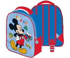 Disney Mickey Let's Go kuprinė, krepšys 28 cm