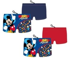 Disney Mickey Mishmash vaikiški maudymosi šortai 2-6 metų vaikams