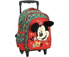 Disney Mickey Oh Boy riedanti darželio kuprinė, krepšys 30 cm
