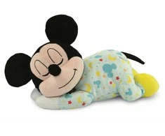„Disney Mickey“ pliušinis žaislas „Tummy-Time Sleep Aid“, „Clementoni“