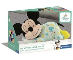 „Disney Mickey“ pliušinis žaislas „Tummy-Time Sleep Aid“, „Clementoni“