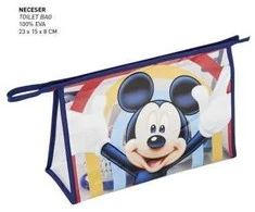 Kelioninis Vaikų tualeto reikmenų rinkinys kelionei Mickey Mouse Mėlyna (23 x 16 x 7 cm) (4 pcs)
