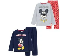 Disney Mickey Star vaikiška ilga pižama 3-8 metų vaikams