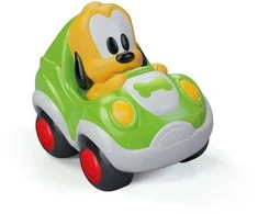 „Disney Mickey Trauk ir važiuok“ „Disney Pluton Press &amp; Go“ automobilis, kurį pagamino Clementoni