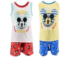 Disney Mickey vaikiška trumpa pižama 3-8 metų vaikams