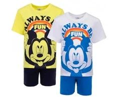 Disney Mickey vaikiška trumpa pižama 3-8 metų vaikams