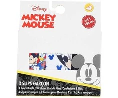 Disney Mickey vaikiški apatiniai, apatiniai, 3 vnt./pakuotė