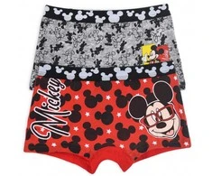 Disney Mickey vaikiški bokseršortai, 2 vnt. pakuotėje, 6/8 metų