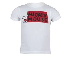 Disney Mickey vaikiški trumpų rankovių marškinėliai 92-128 cm