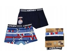 Disney Mickey vaikiškos bokserinės kelnaitės (2 vnt. pakuotėje), 6/8 metų